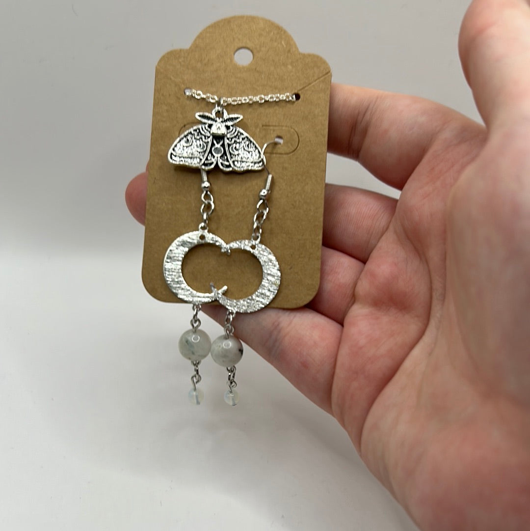 Conjunto de joyas Luna Moth