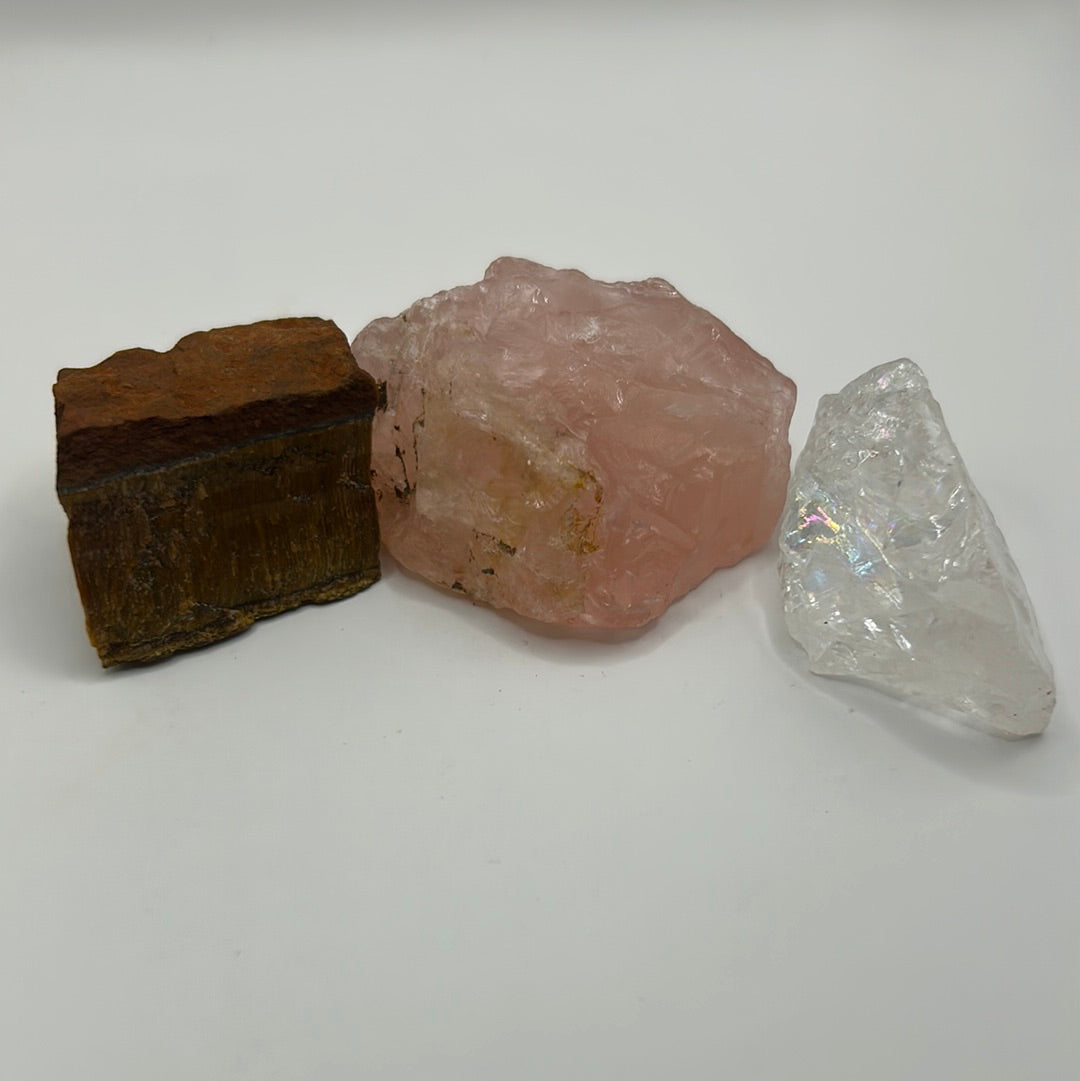 Cristales crudos