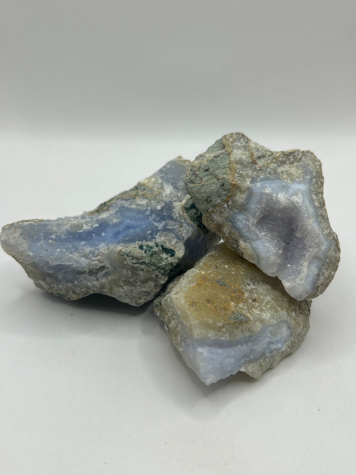 Cristales crudos