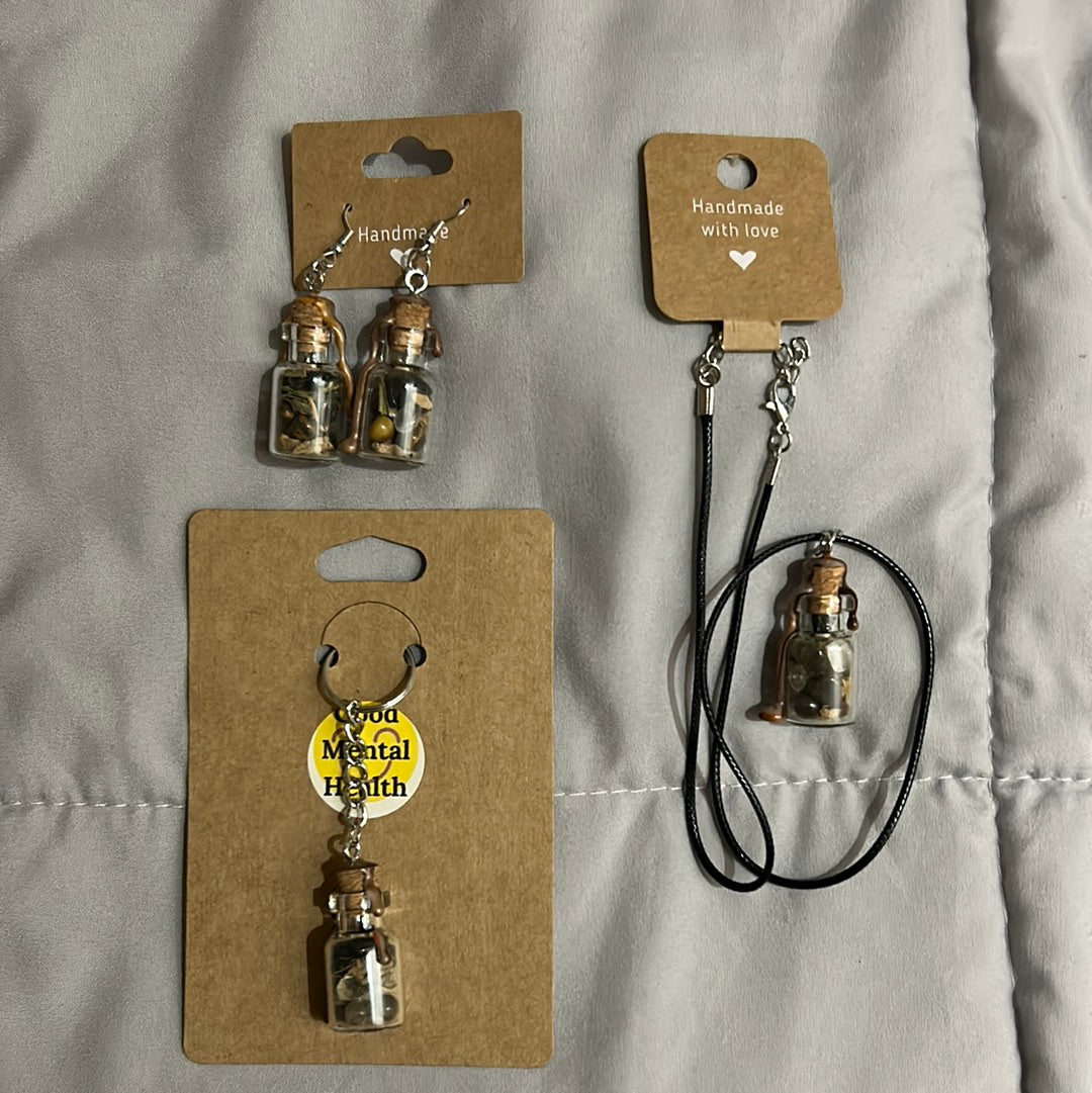 Bijoux en forme de pot à sorts