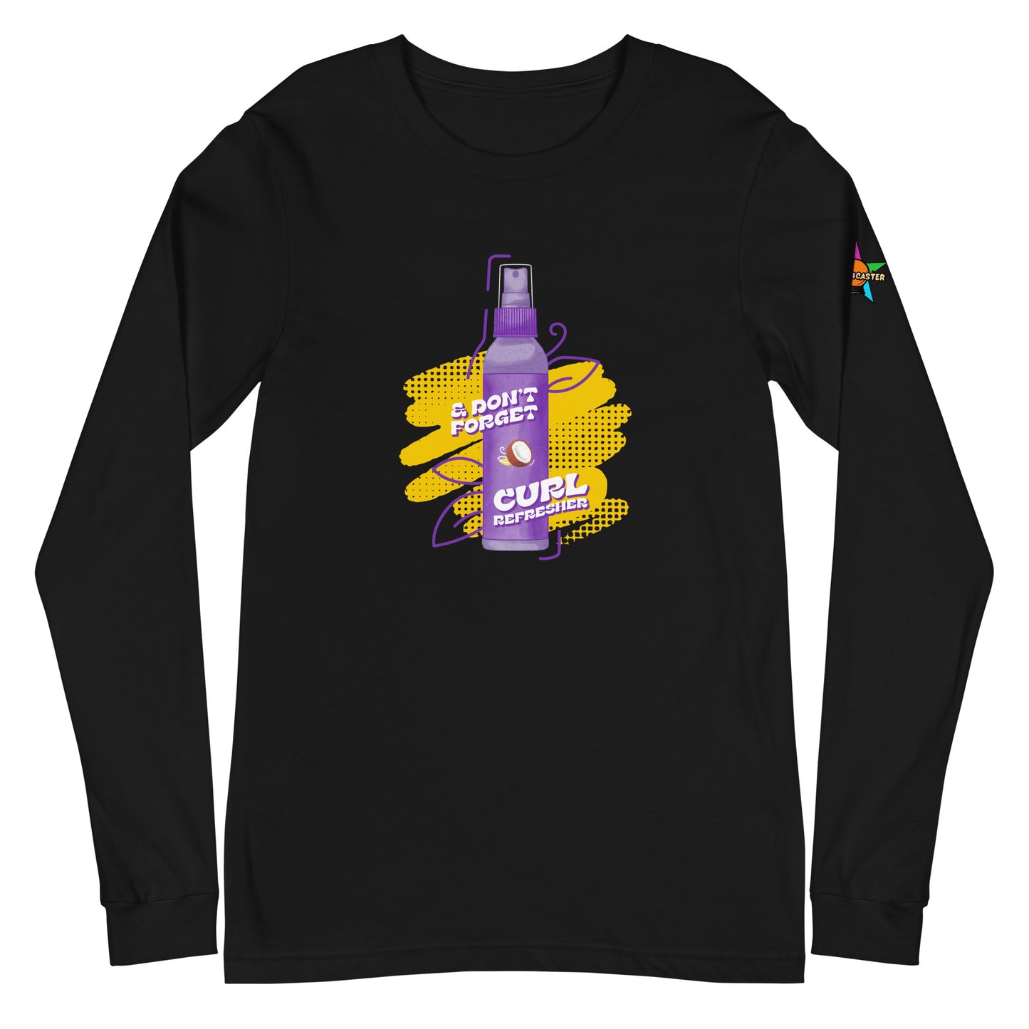 T-shirt à manches longues unisexe Curl Refresher