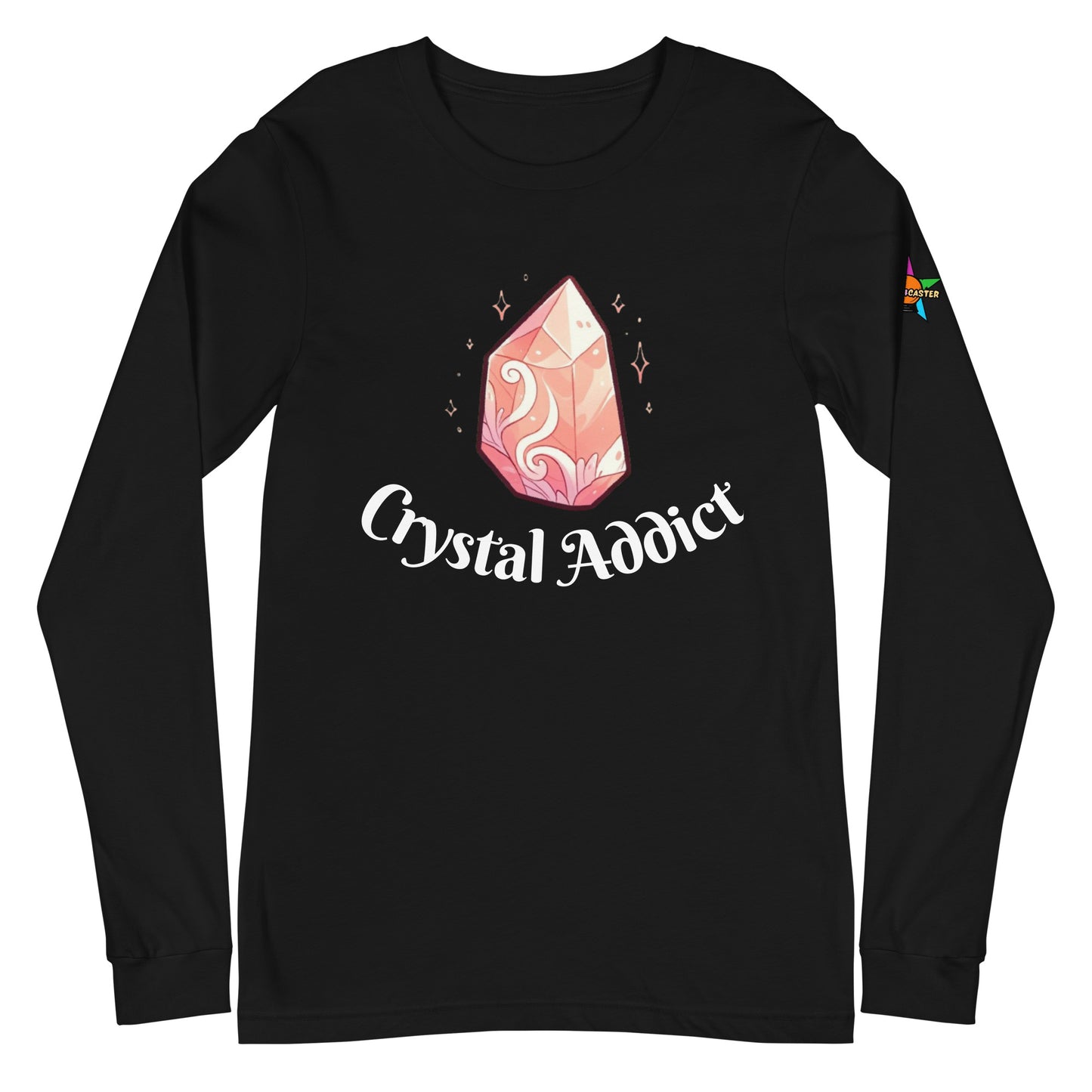 T-shirt à manches longues unisexe Crystal Addict