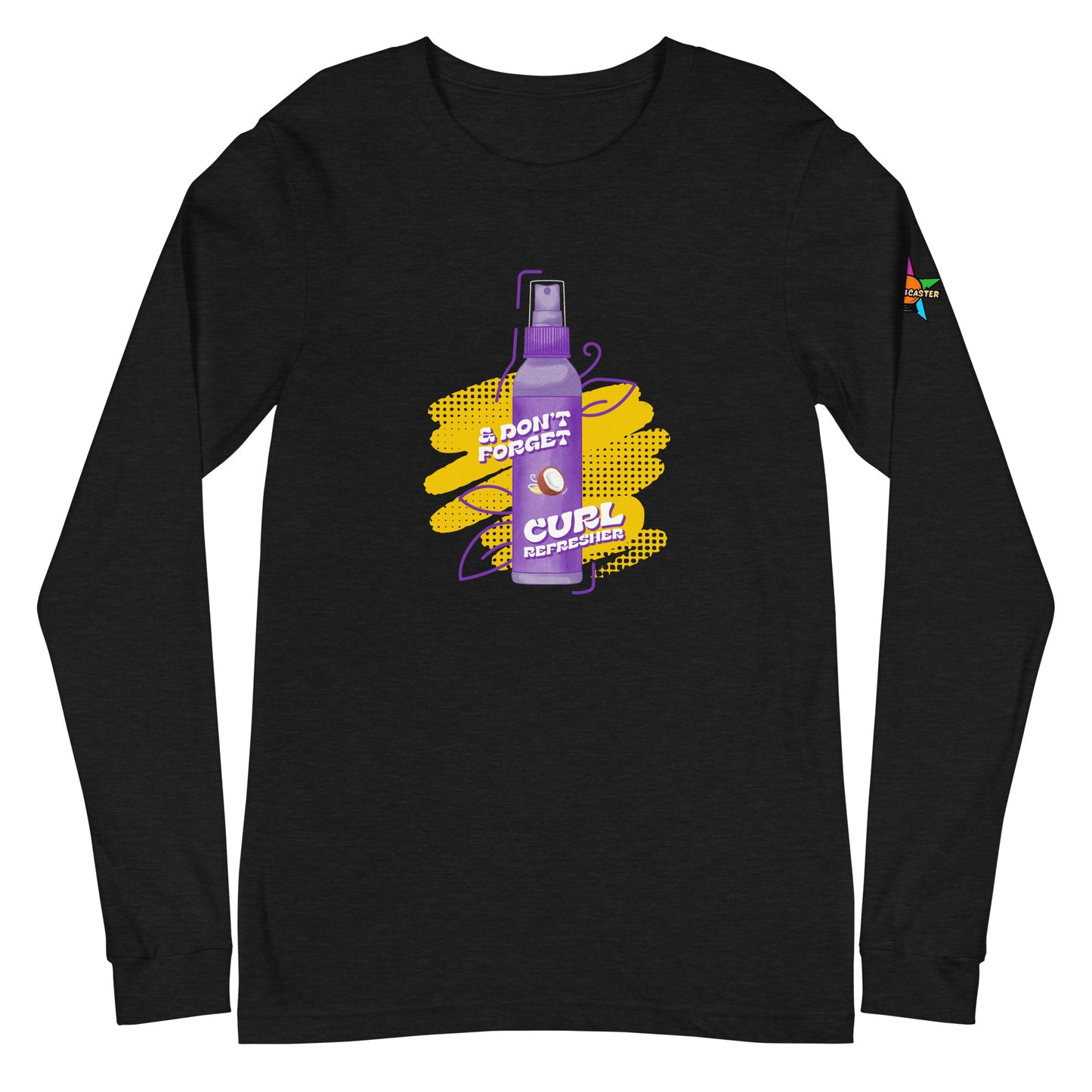 T-shirt à manches longues unisexe Curl Refresher