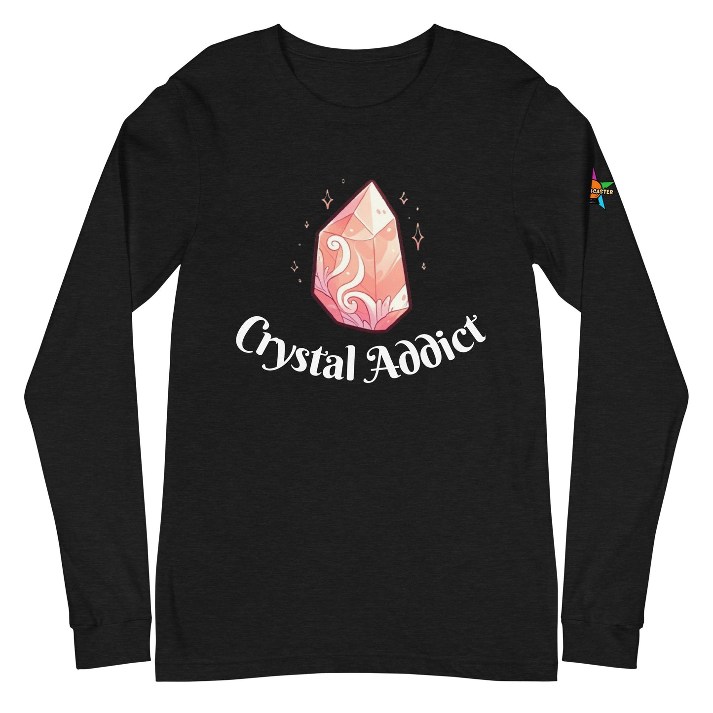 T-shirt à manches longues unisexe Crystal Addict