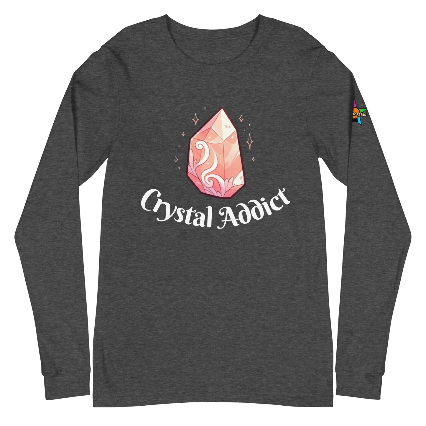 T-shirt à manches longues unisexe Crystal Addict