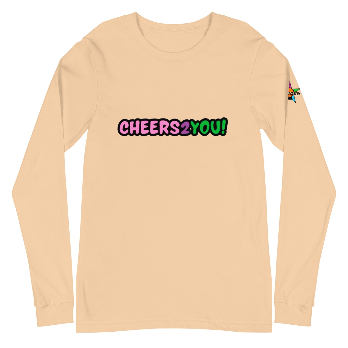 T-shirt unisexe à manches longues Cheers 2 You