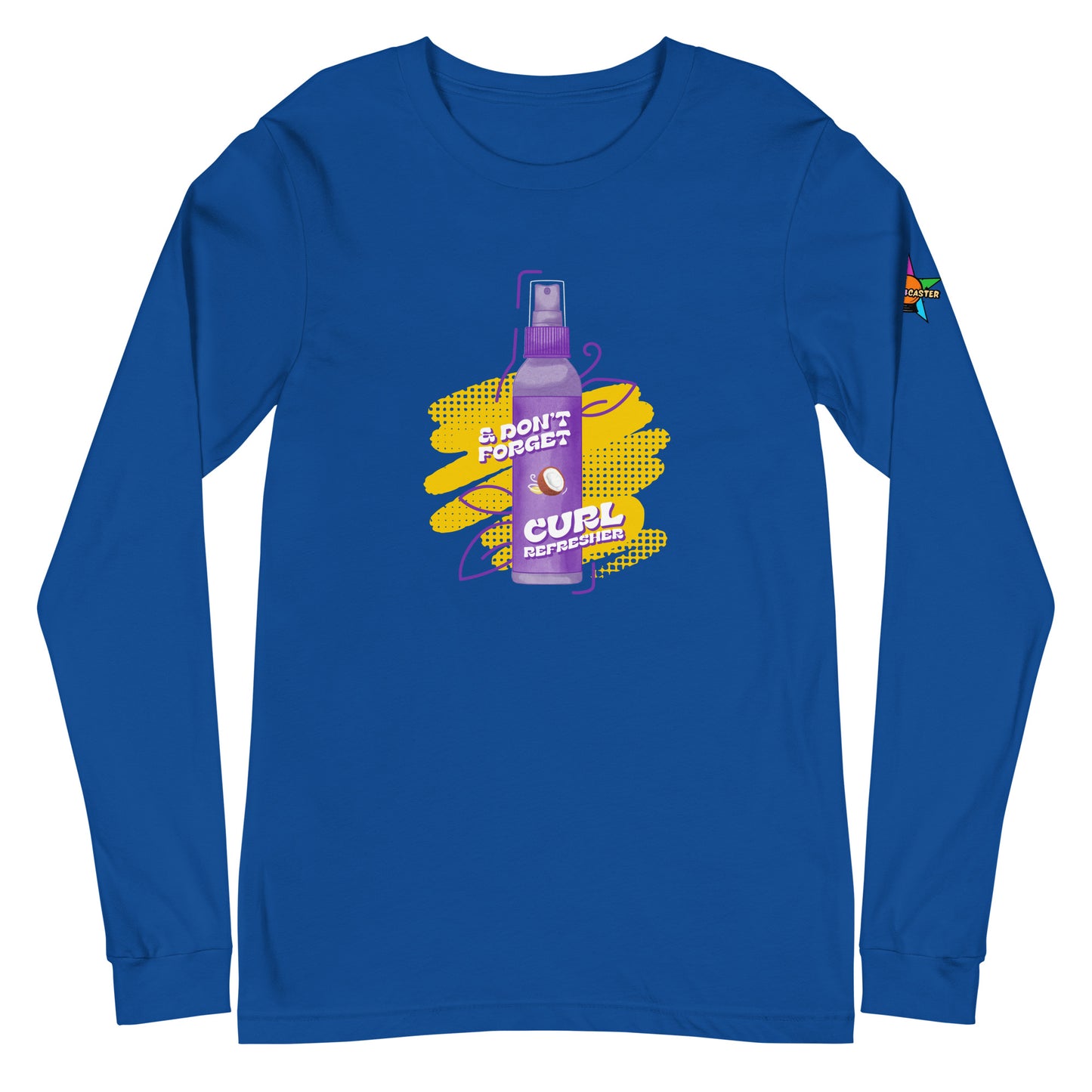 T-shirt à manches longues unisexe Curl Refresher