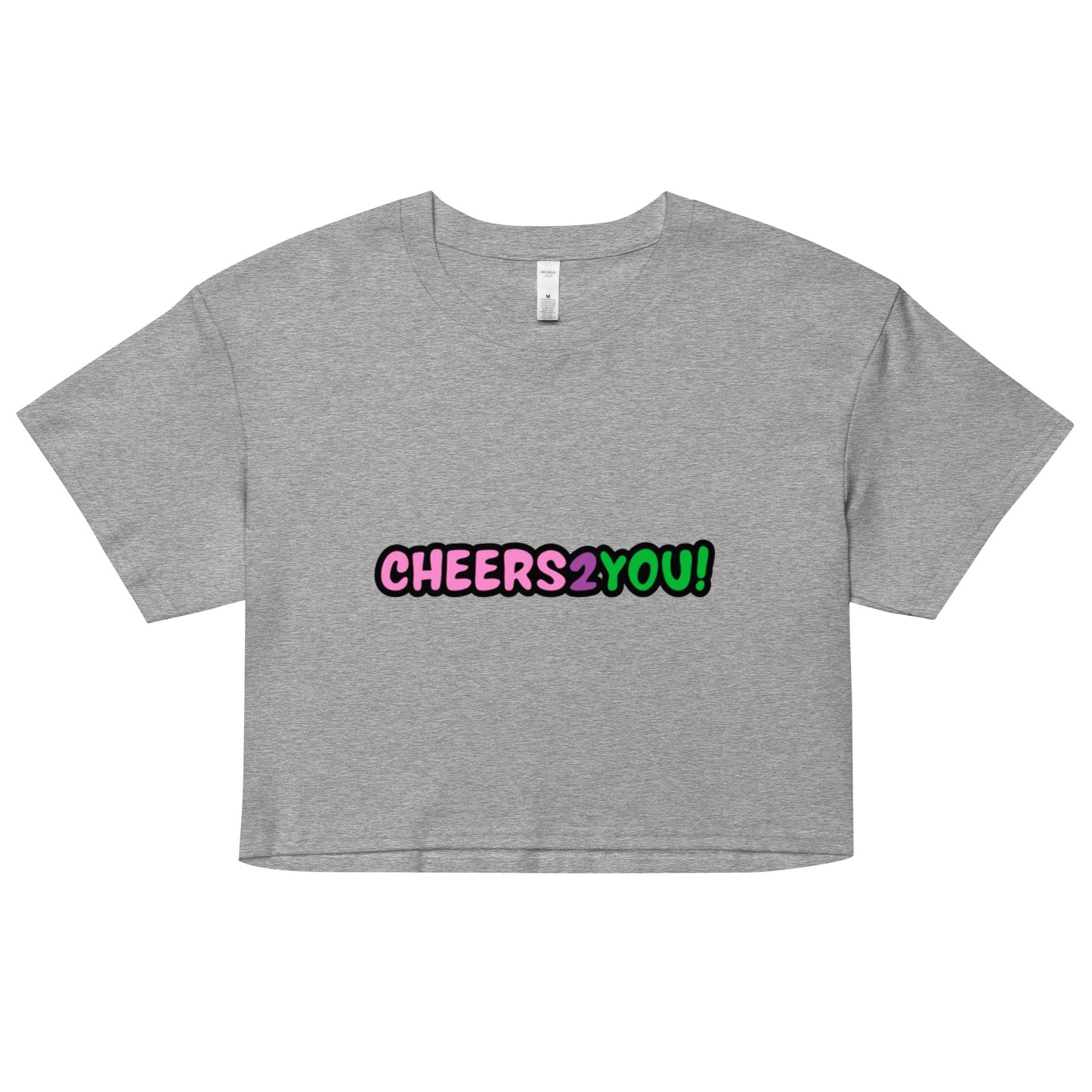 Top corto Cheers 2 You para mujer