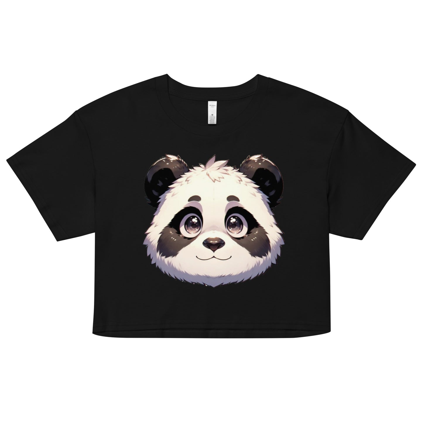 Top corto de panda para mujer