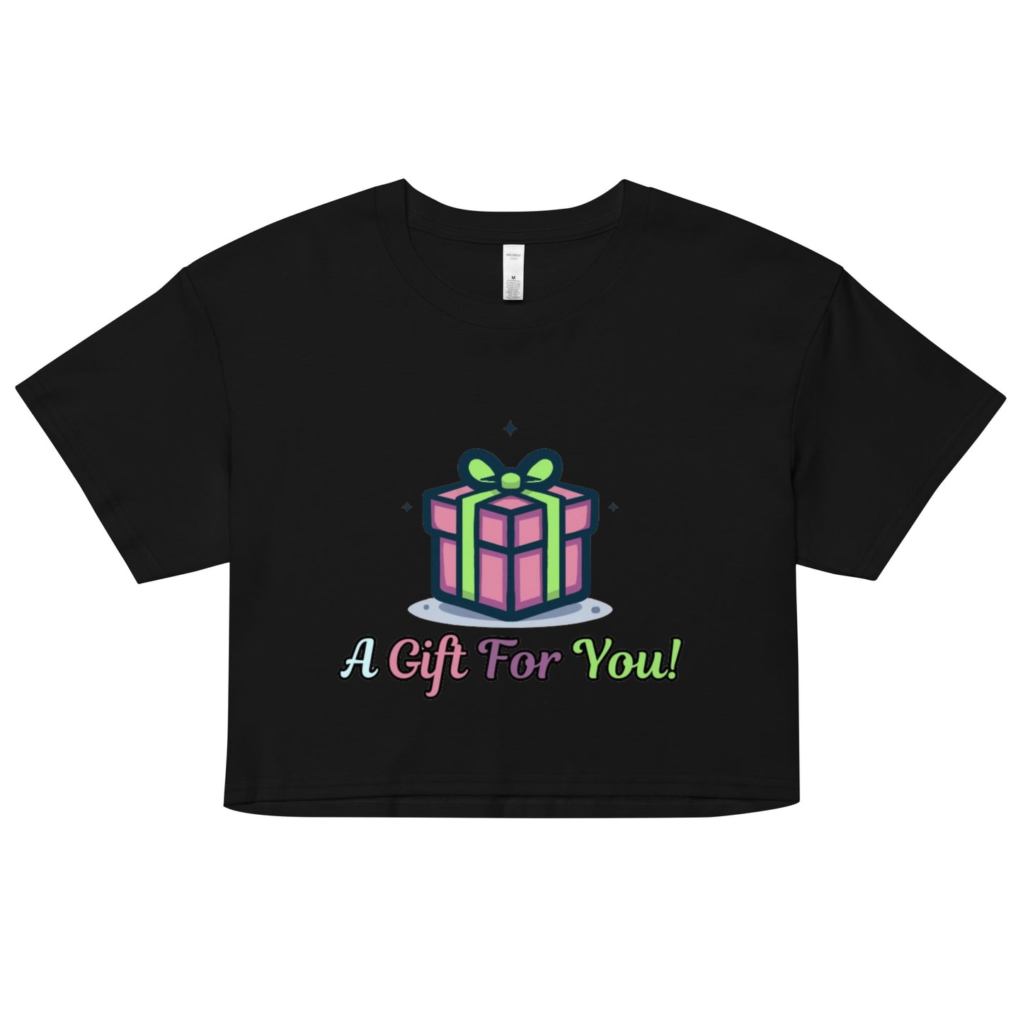 Top corto de regalo para mujer