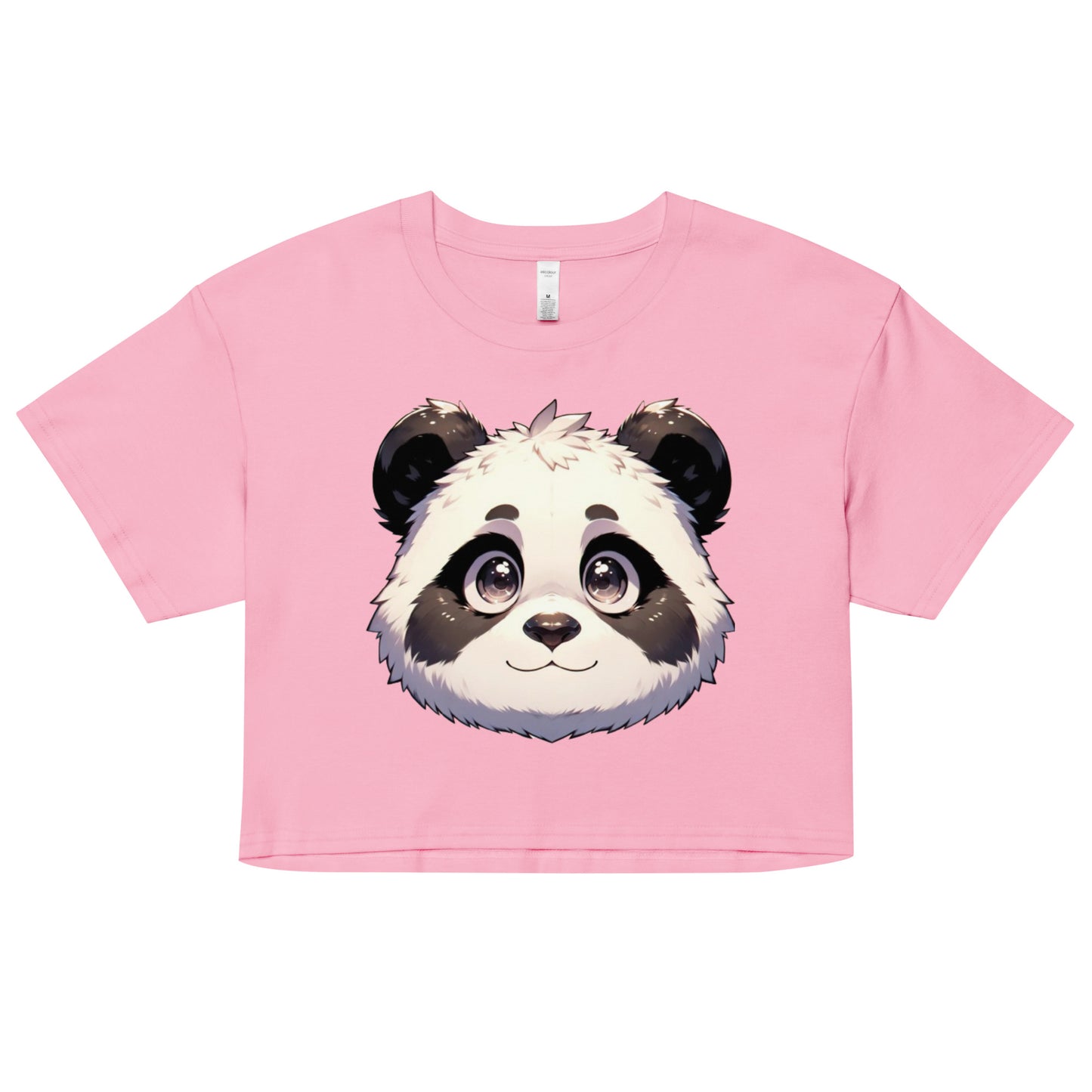 Top corto de panda para mujer