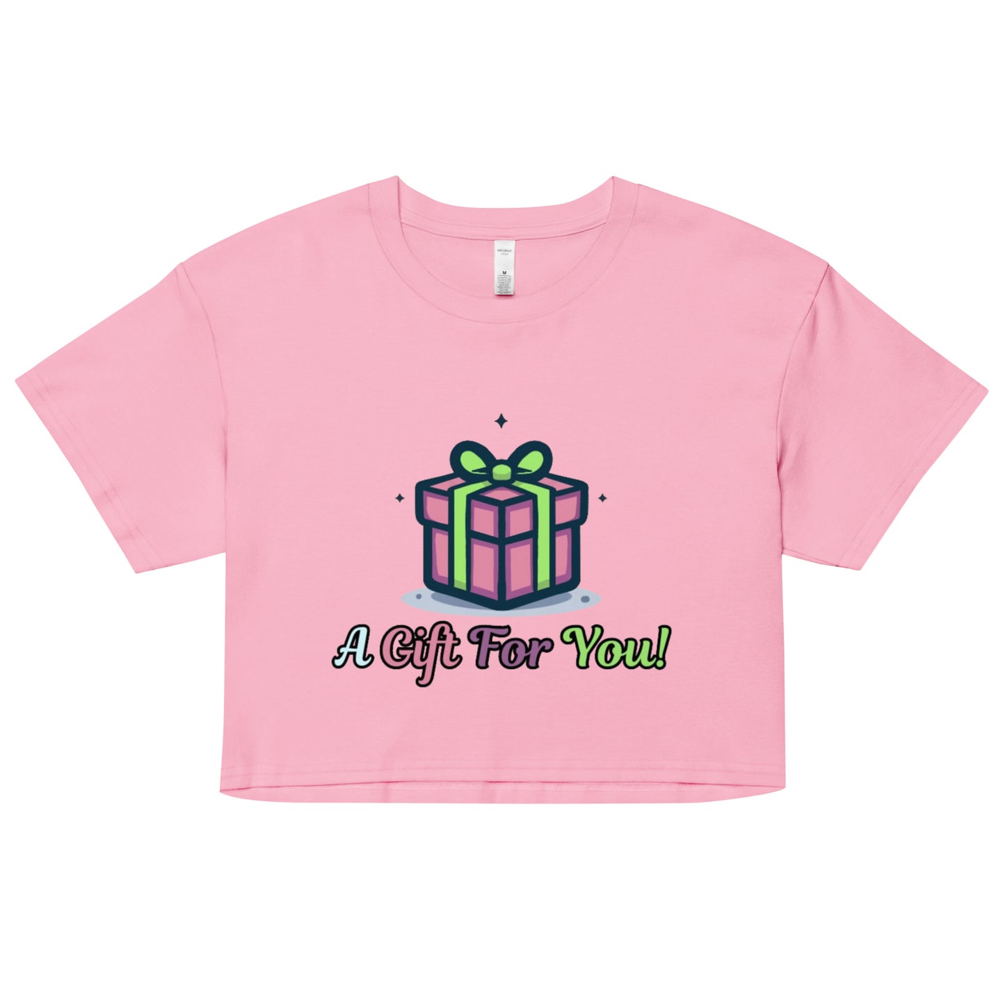 Top corto de regalo para mujer