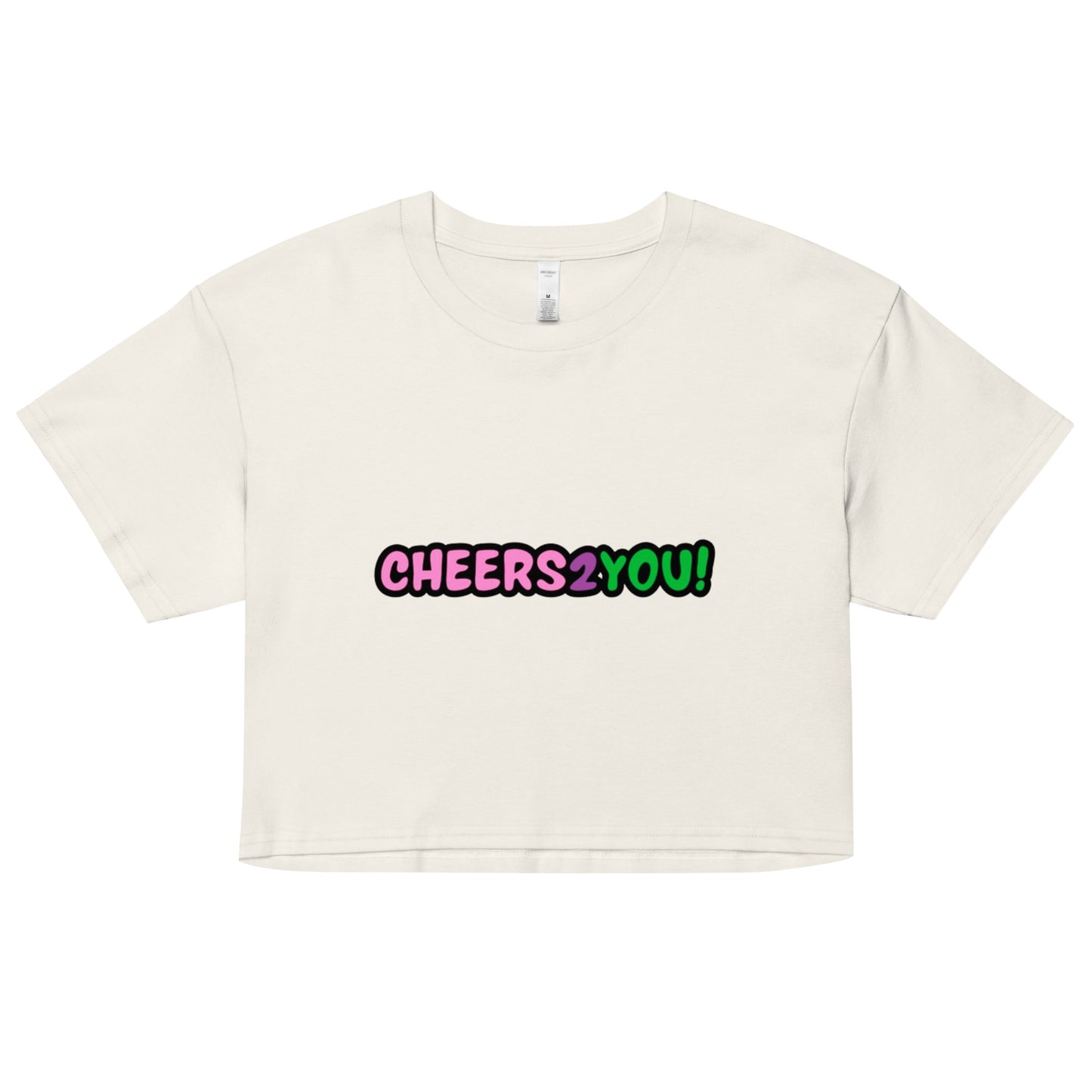 Top corto Cheers 2 You para mujer