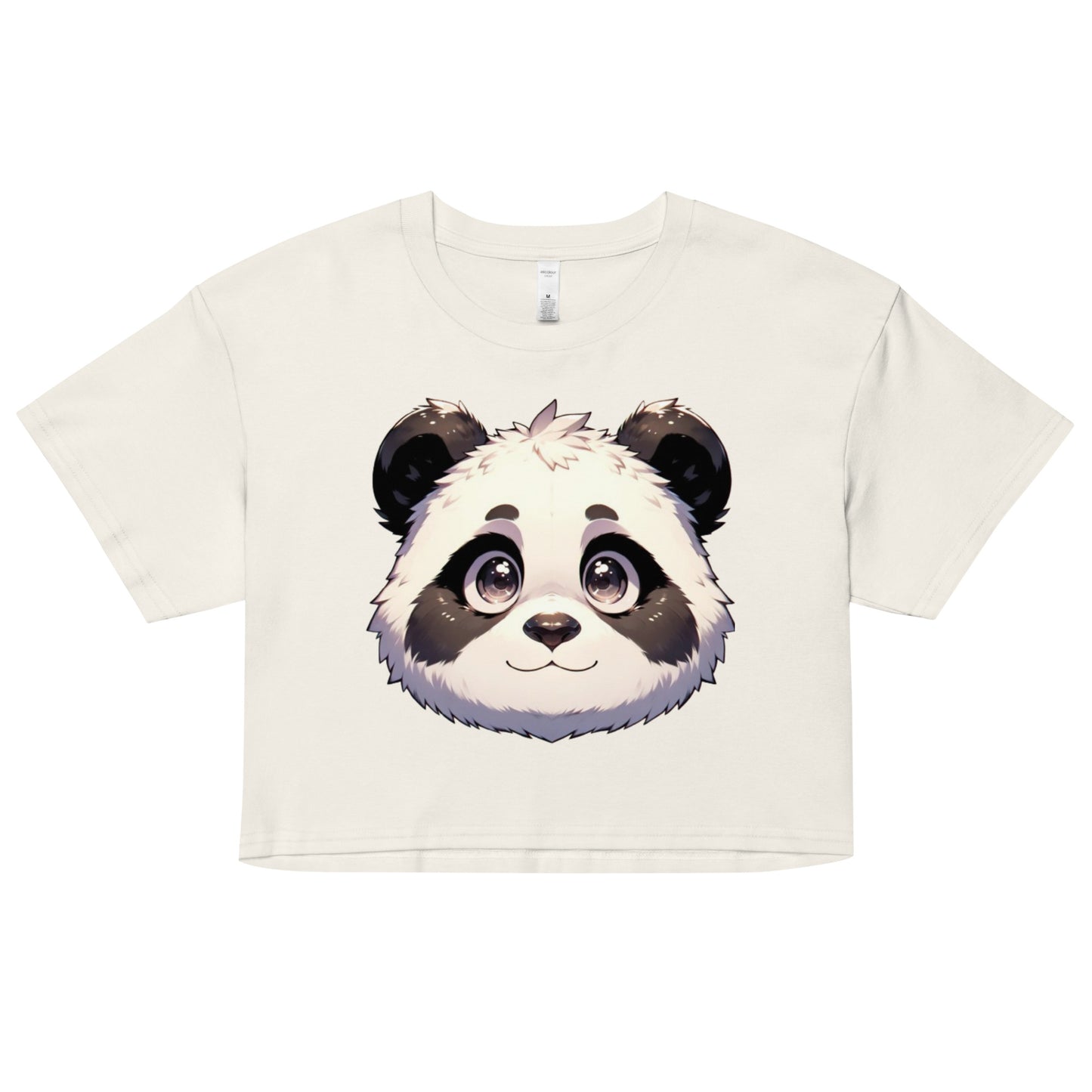 Top corto de panda para mujer