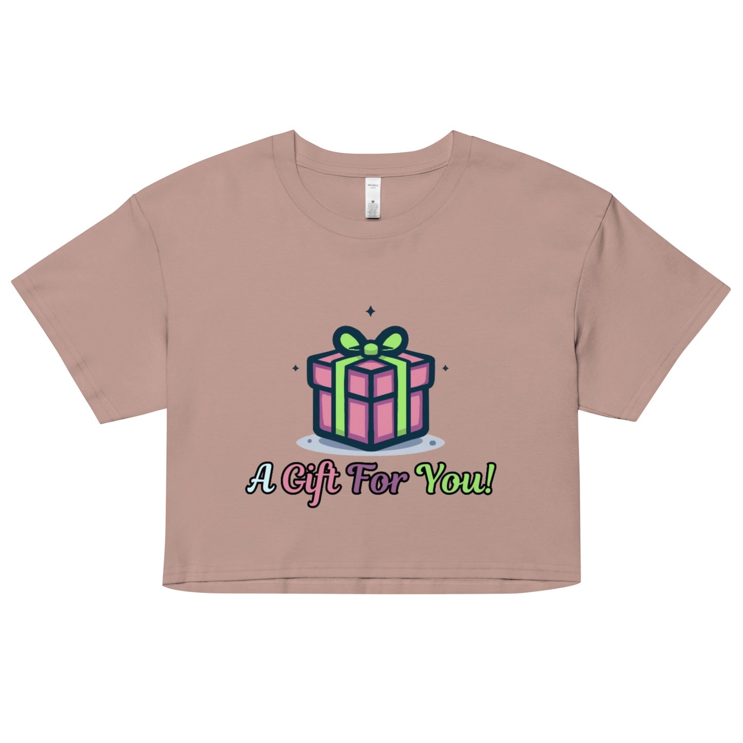 Top corto de regalo para mujer