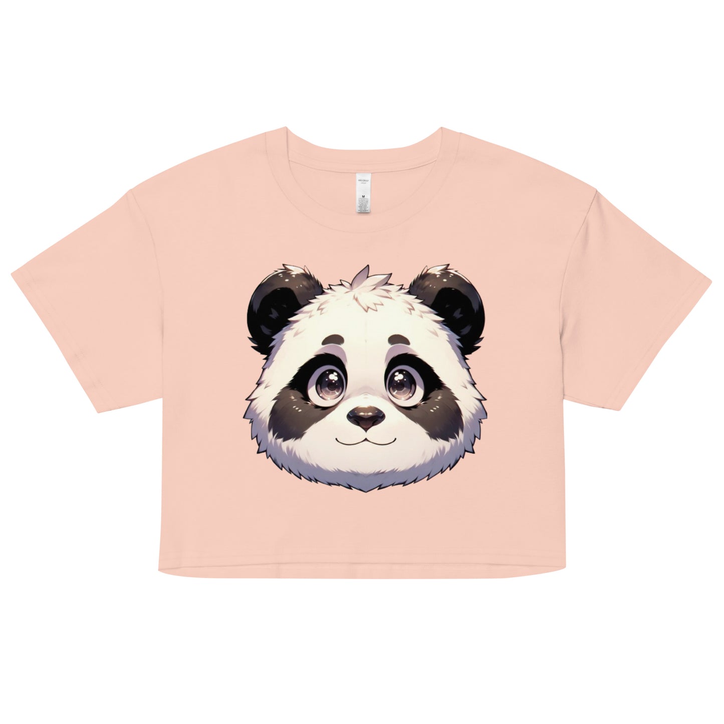 Top corto de panda para mujer