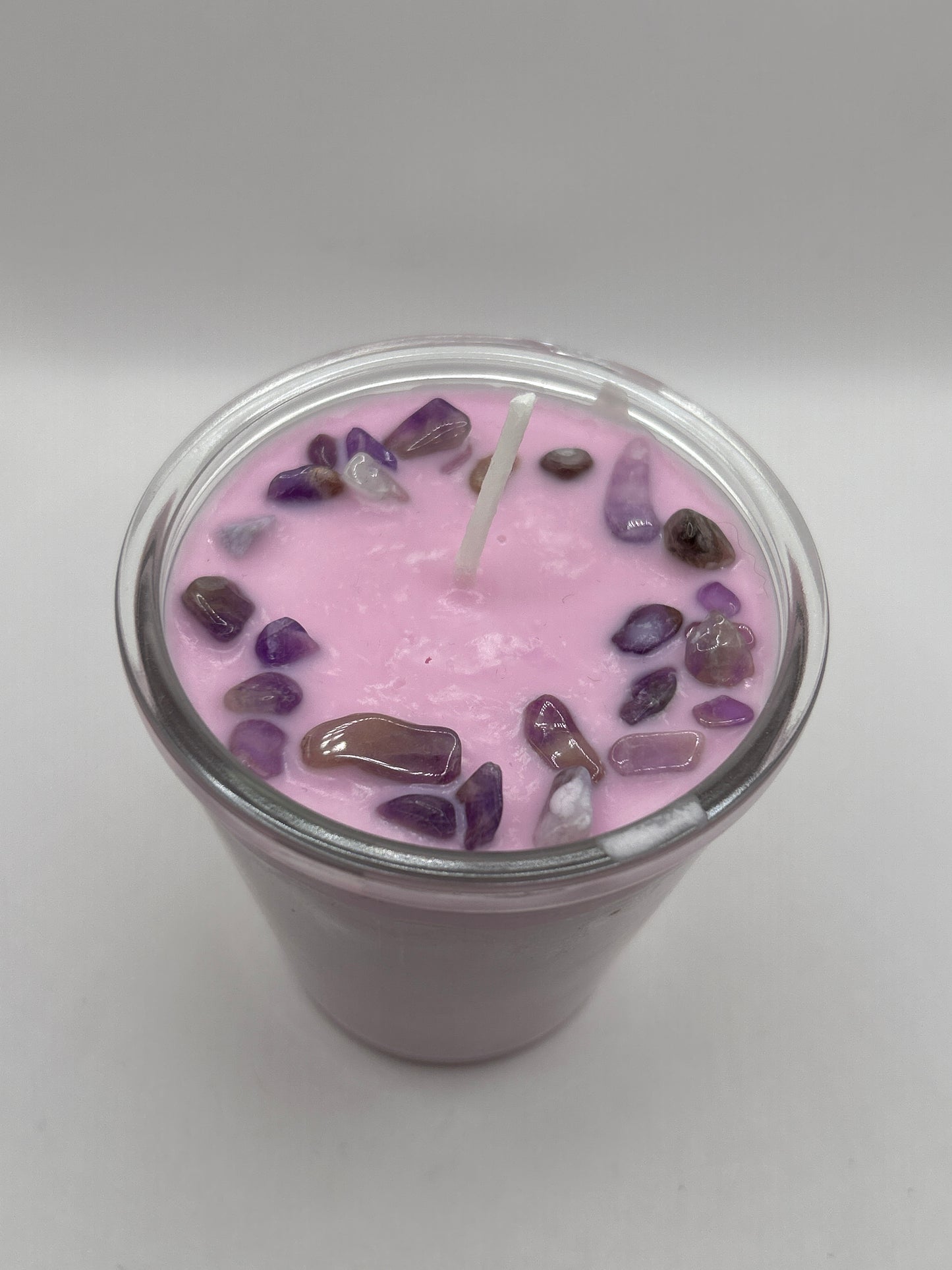 Valentine’s Day Crystal Candles