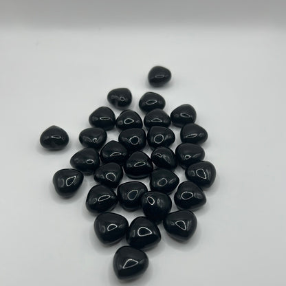 Mini corazones de cristal