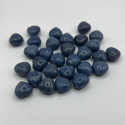 Mini corazones de cristal