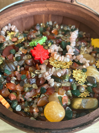 Cuchara para confeti de cristal
