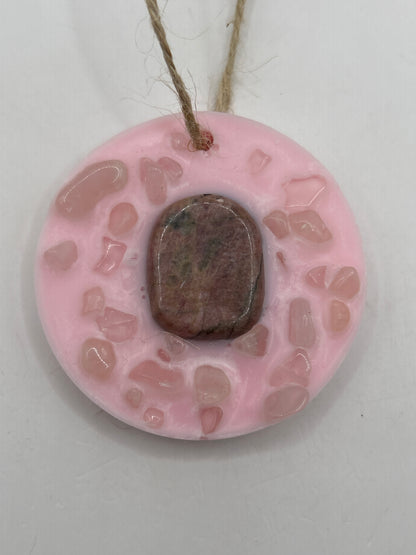 Valentine’s Day Crystal Wax Pendants