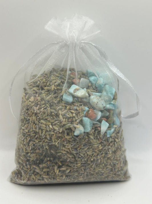 Custom Crystal and Herb Sachets