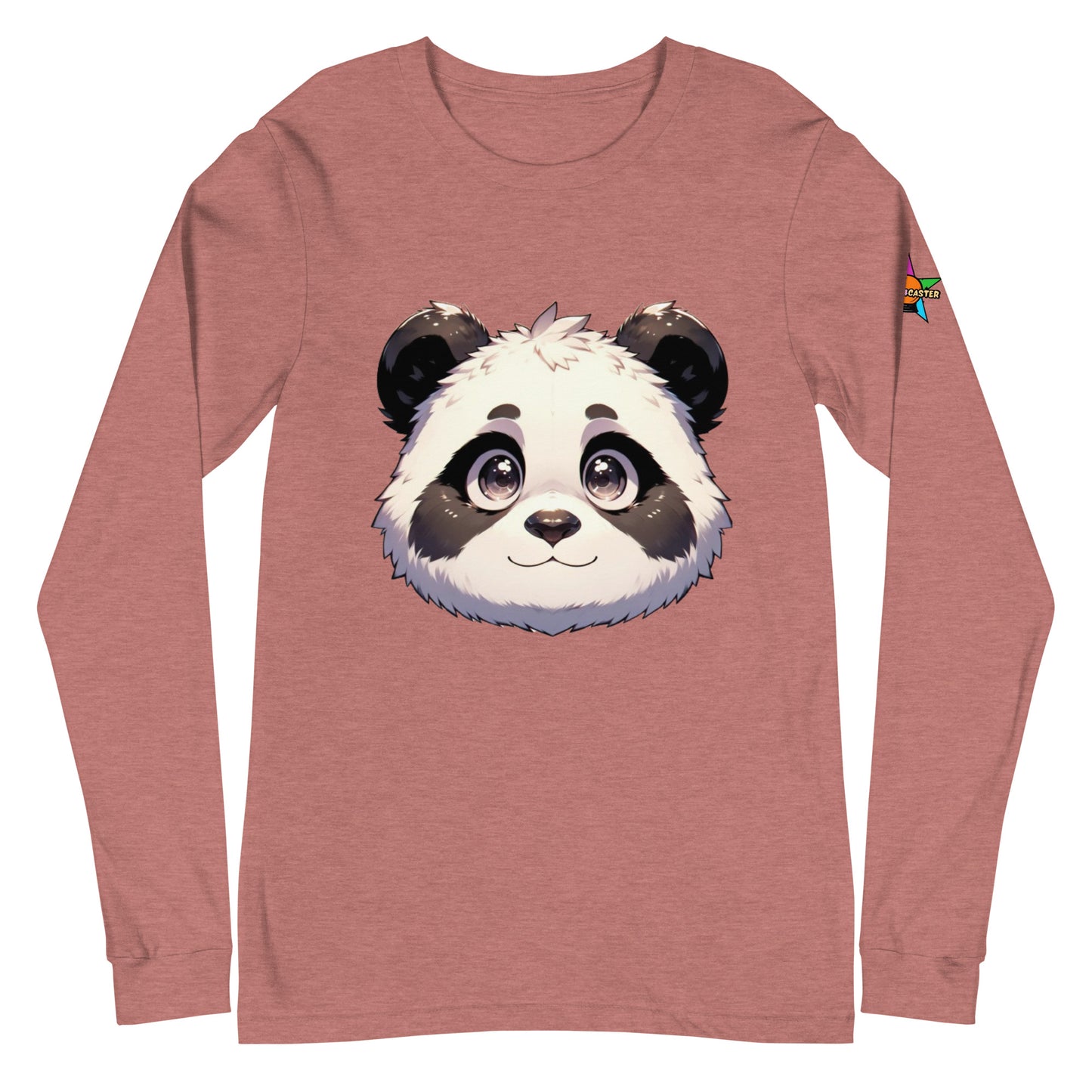 Unisex Panda Long Sleeve Tee