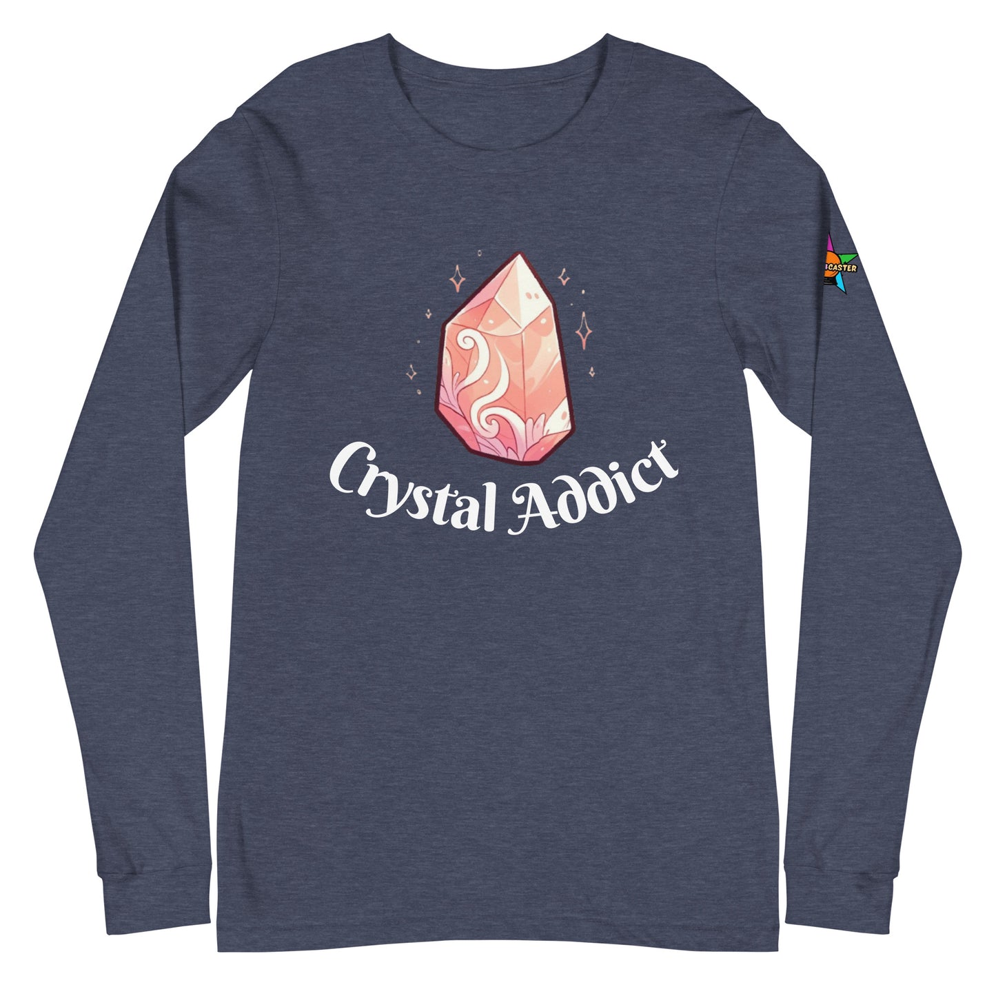 Unisex Crystal Addict Long Sleeve Tee