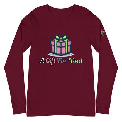 Camiseta de manga larga unisex Gift For You