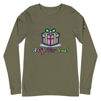 Camiseta de manga larga unisex Gift For You