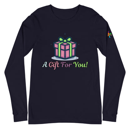 Camiseta de manga larga unisex Gift For You