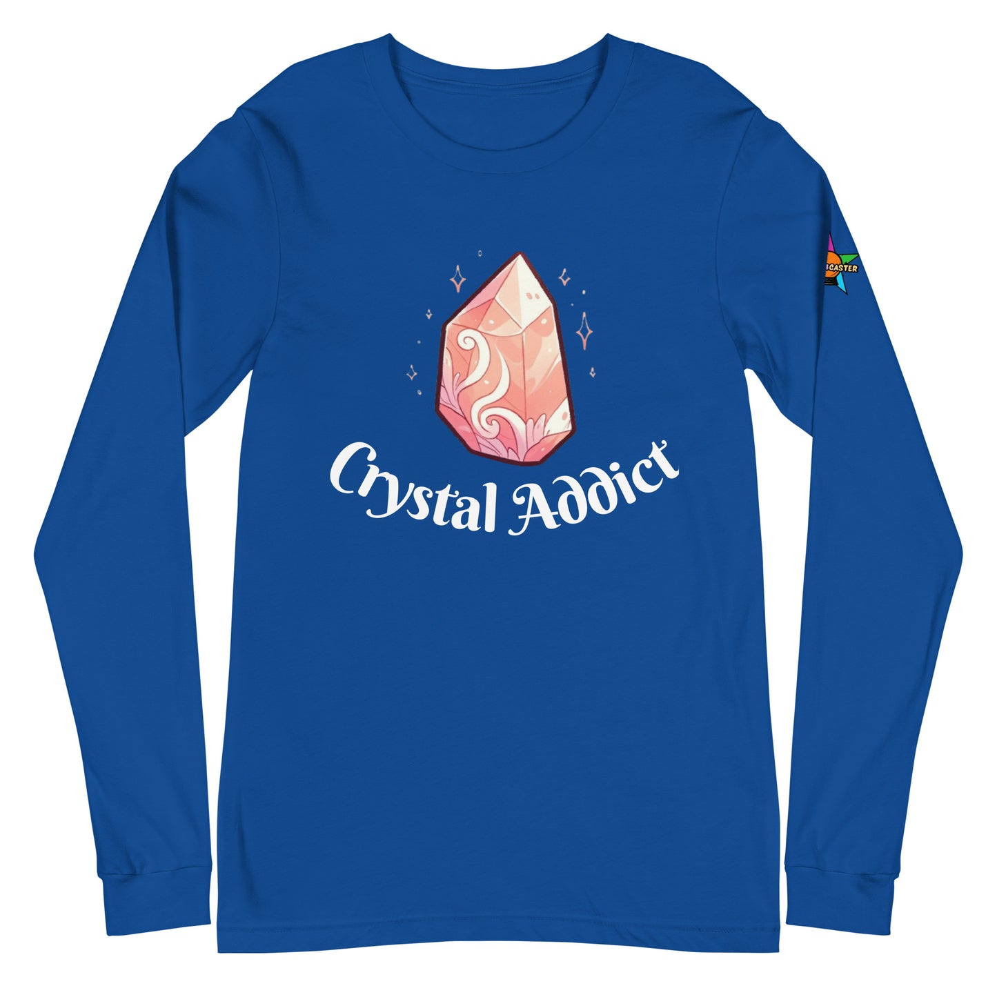 Unisex Crystal Addict Long Sleeve Tee