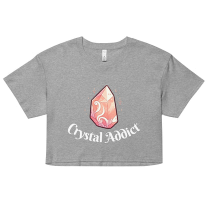 Top corto Crystal Addict para mujer