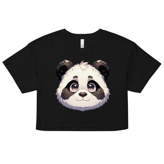 Women’s Panda Crop Top