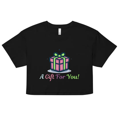 Haut court cadeau pour femme