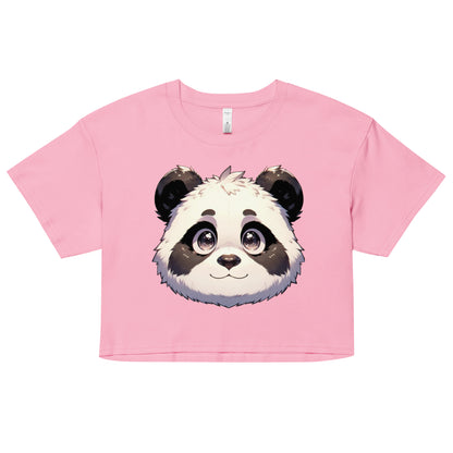 Top corto de panda para mujer