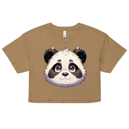 Top corto de panda para mujer