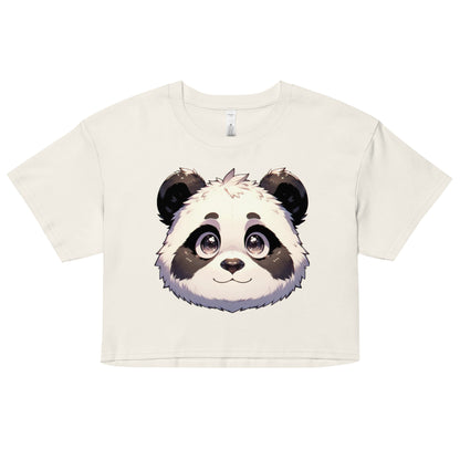 Top corto de panda para mujer
