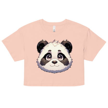 Top corto de panda para mujer