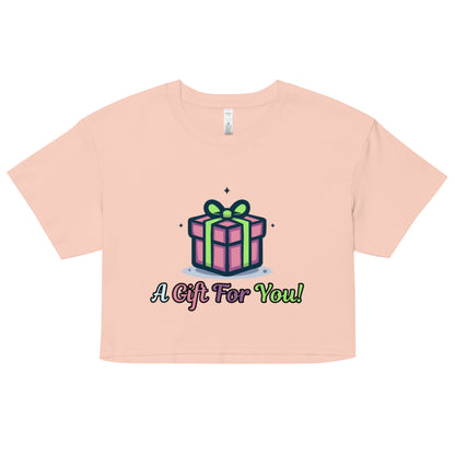 Haut court cadeau pour femme