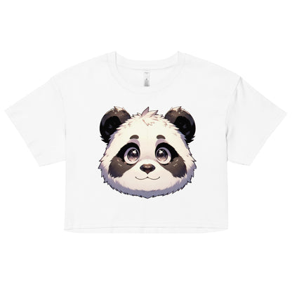Top corto de panda para mujer